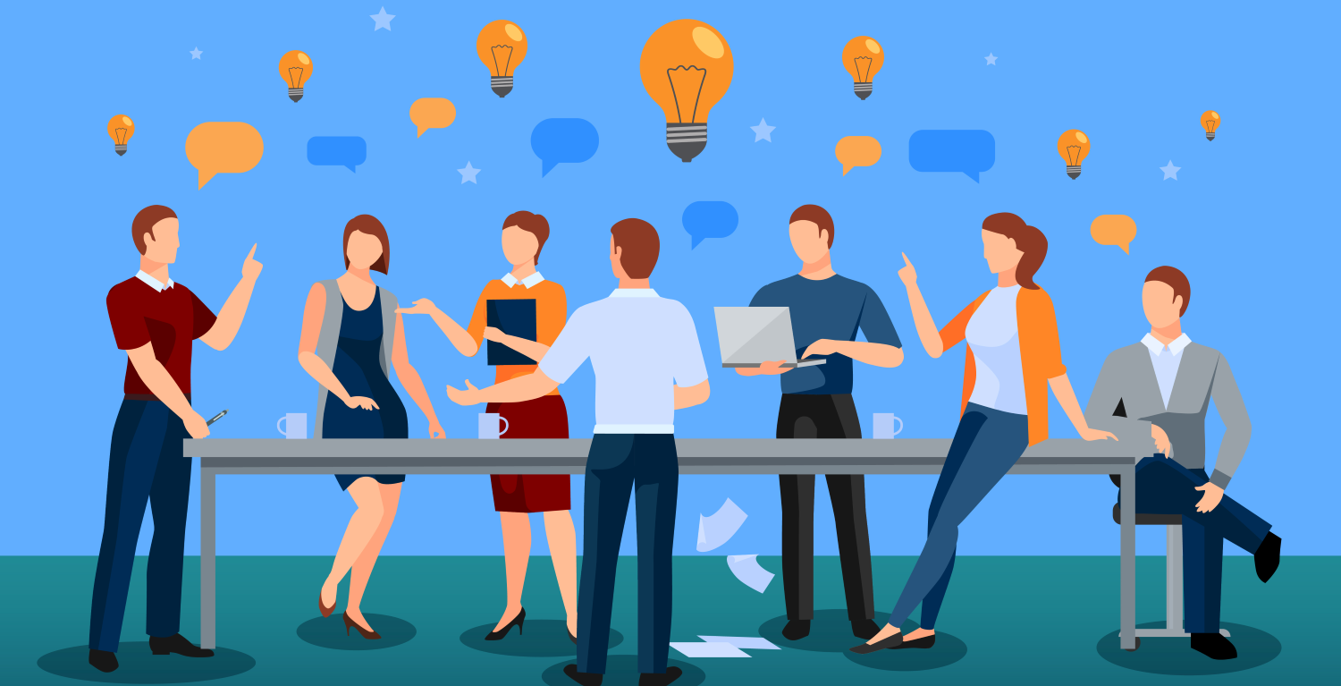 College Mini Project Illustration