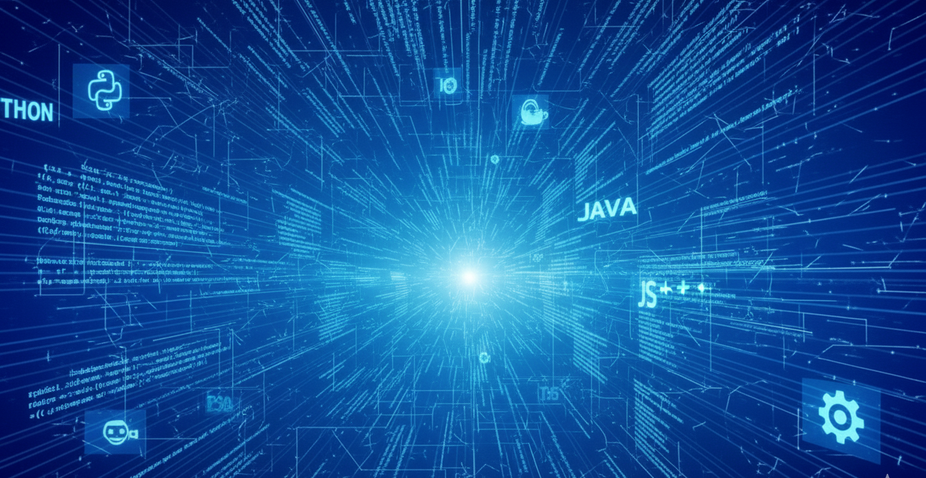 Robotics Programming Illustration